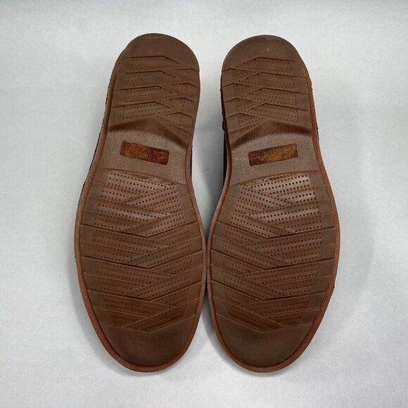 Clarks‎ Men's Size 8.5 Terriers Brown Suede Leather Loafers - Picture 9 of 11